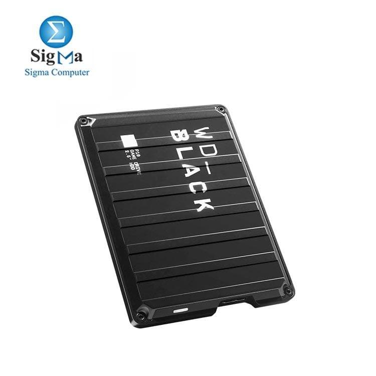 ويسترن ديجيتال BLACK 2TB P10 هارد جيمنج، هارد خارجي محمول متوافق مع بلايستيشن، اكس بوكس، PC، وماك