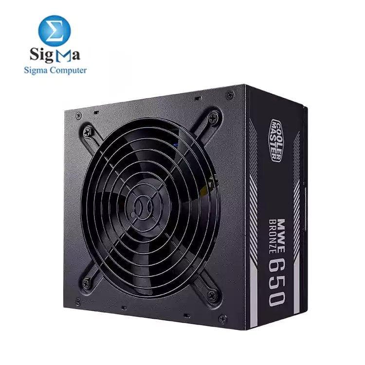 كولر ماستر MWE 650W BRONZE - V2-80 PLUS BRONZE