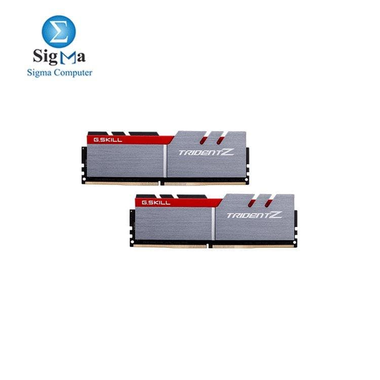 رامات G-Skill Trident Z سعة 16GB (2x8GB) DDR4 بتردد 3200MHz CL16