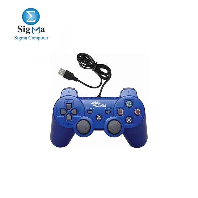 يد تحكم سلكية للـ PS3 كوجر-ايجي - أزرق