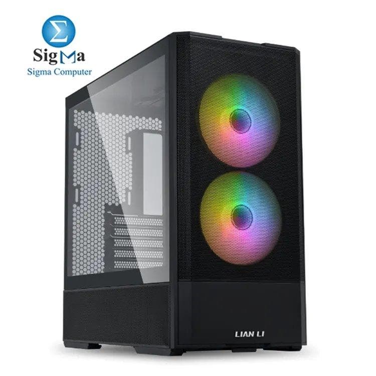 LIAN LI Lancool 207 RGB Black Mid Tower Gaming Case-LAN207RX