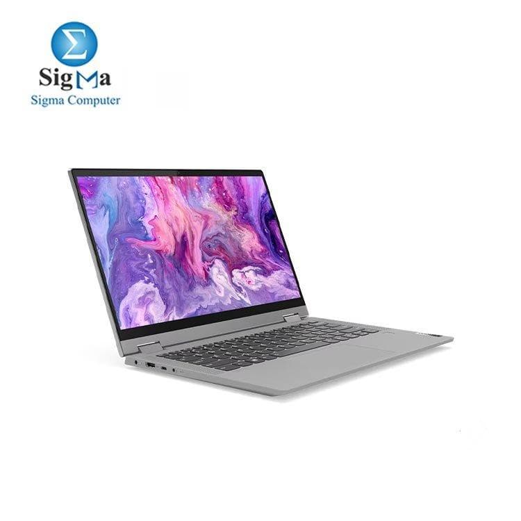 لابتوب لينوفو IdeaPad Flex 5 82HS00QWCC - معالج انتل Core i5 1135G7 - رام 8GB DDR4 3200 - هارد 256GB NVMe SSD - شاشة 14