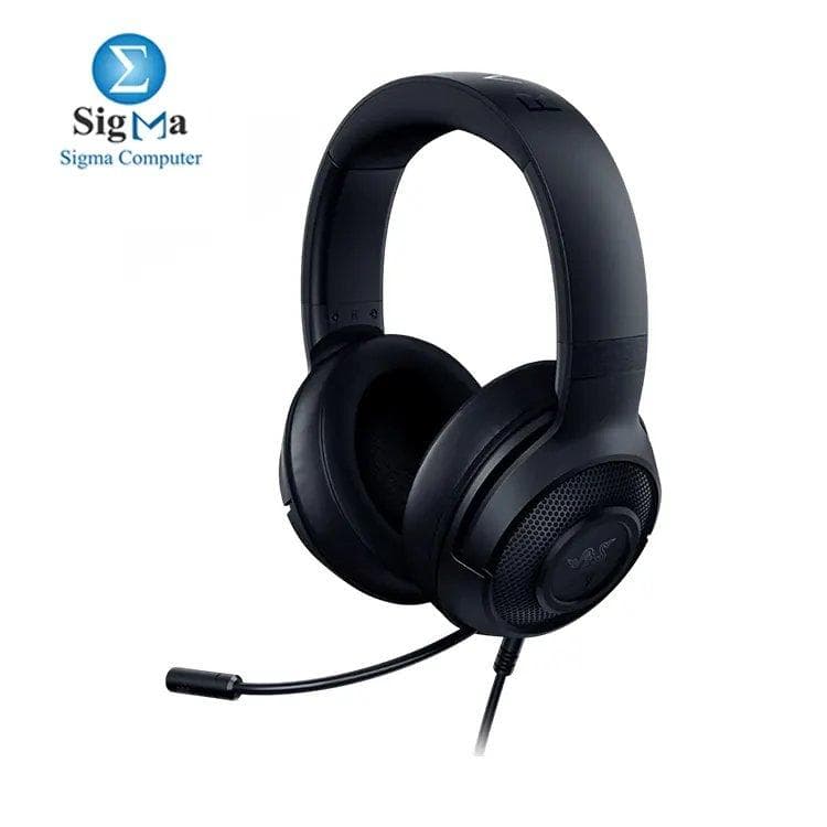 Razer Kraken X Lite – 7.1 Surround Sound, 40mm drivers, noise-canceling mic, ultra-light 230g design, durable frame, multi-device compatibility