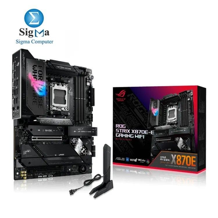 لوحة أم اسوس ROG STRIX X870E-E GAMING واي فاي سوكيت LGA 1718