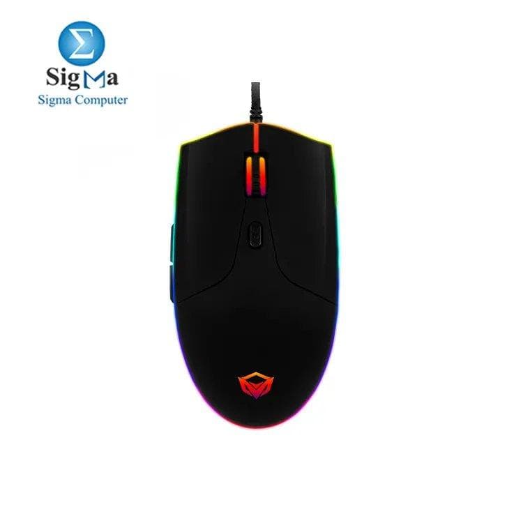 ماوس جيمنج MEETION GM20 كروماتيك بإضاءة RGB دائرية