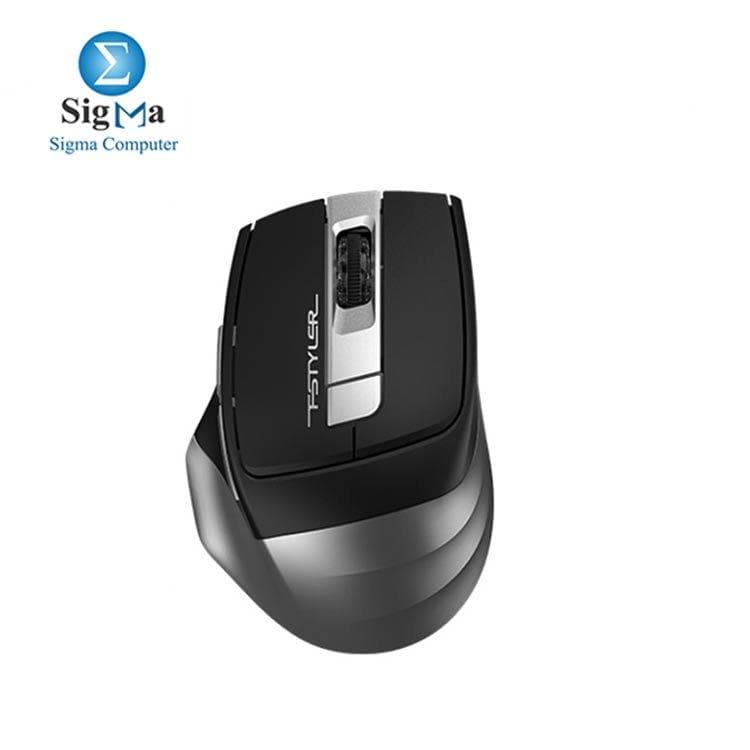 ماوس A4Tech FB35S - رمادي سموكي - بلوتوث و 2.4G