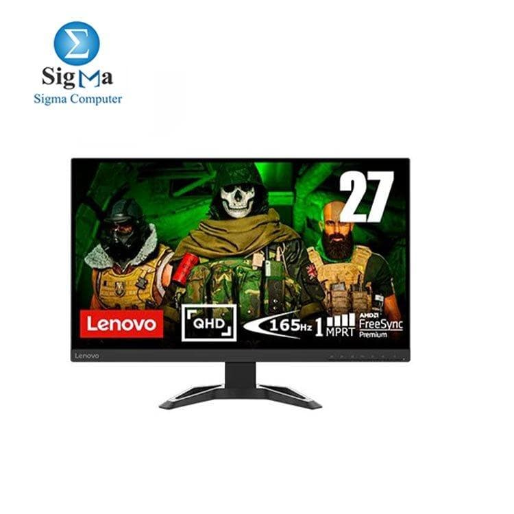 شاشة لينوفو G27q-30 مقاس 27 بوصة جيمنج 2560x1440 165Hz VA 1ms 123 sRGB 90 DCI-P3