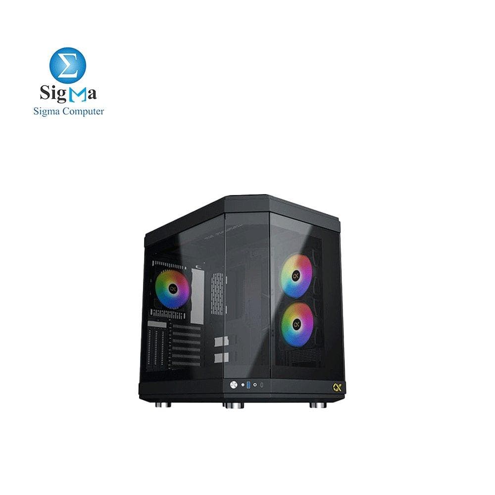 زيجماتيك كيسة Cubi ARGB FAN سوبر تاور 6 مراوح ARGB + منفذ TYPE C