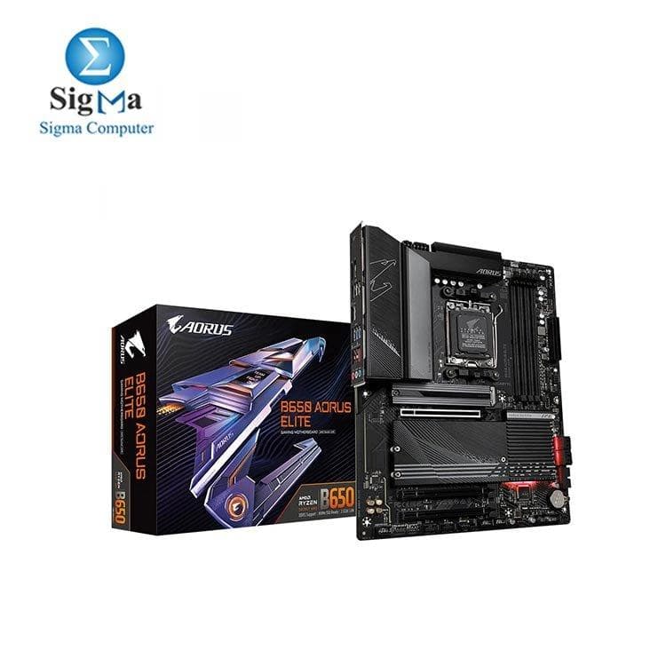 لوحة أم جيجابايت AMD B650 AORUS ELITE (rev. 1.0)
