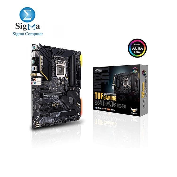 لوحة أم اسوس TUF GAMING Z490-PLUS (WI-FI)