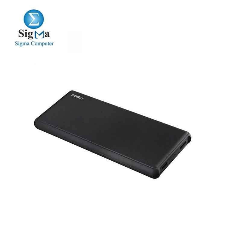 باور بانك من رابو P200 - 10000 Mah - أسود