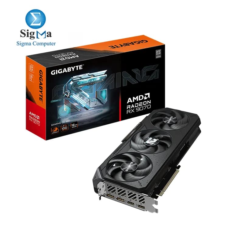 Gigabyte Radeon RX 9070 GAMING OC 16G