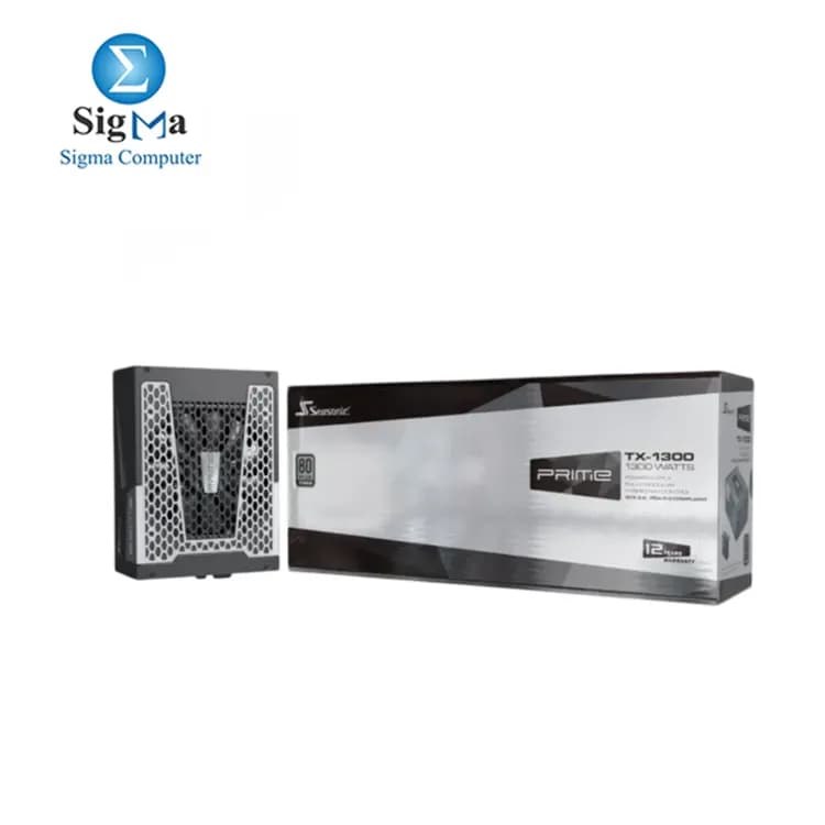 SEASONIC Prime TX-1300 1300W Atx 3.1 80 Plus Titanium Fully Modular Hybrid Fan