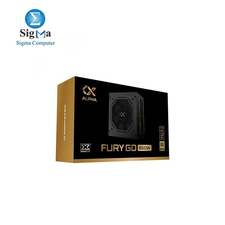 باور سبلاي XIGMATEK FURY GD 850W 80+ GOLD GEN 5.0 كامل الموديلر