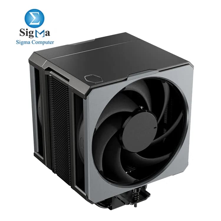 مبرد هوائي للمعالج Cooler Master Hyper 612 APEX، مروحتين Mobius 120 PWM، ارتفاع 159mm، أسود