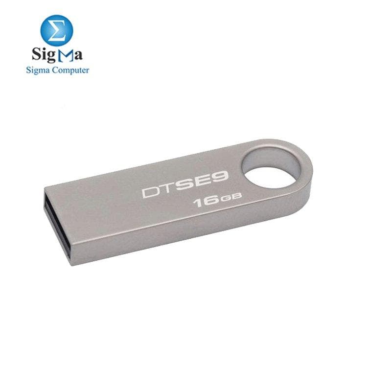 فلاشة كينجستون DataTraveler SE9 سعة 16GB بمنفذ USB 2.0