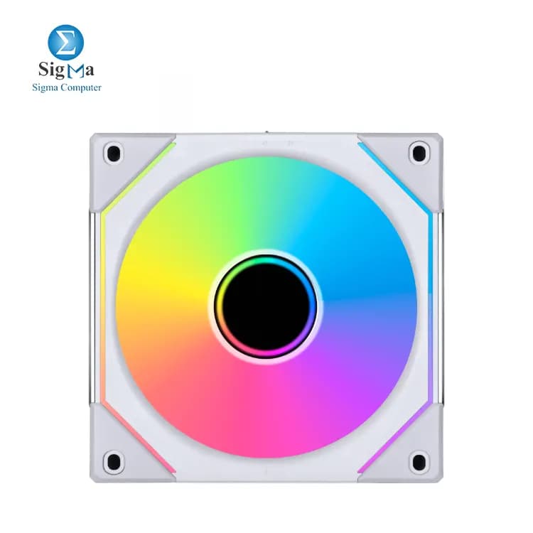 مروحة ليان لي UNI Fan SL-INF120 ARGB 120MM أبيض - UF-SLIN120-1W