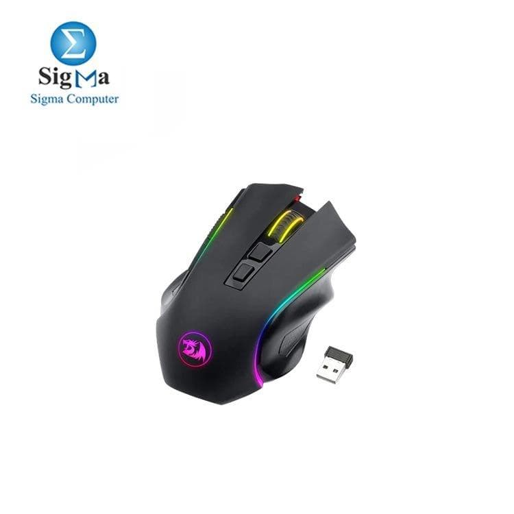 ماوس جيمنج لاسلكي ريدراجون M602-KS بإضاءة RGB