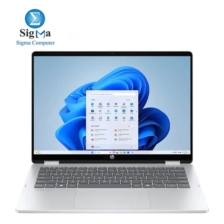 HP OmniBook 5 Flip 14-FP0023DX 2 In 1 Laptop Intel Core 7 150U - Intel Graphics - 16GB LPDDR5 5200Mhz - 512GB Gen4 NVMe - 14" 2K touch display -  Windows 11