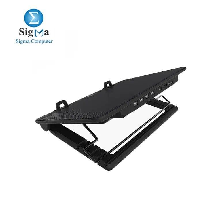 كولر ماستر PaD Cooler Notepal Ergostand lv حامل تبريد لابتوب - أسود (R9-NBS-E42K-GP)