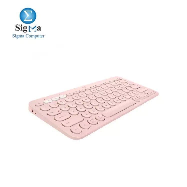 Logitech K380 MULTI-DEVICE BLUETOOTH KEYBOARD - Rose  - 920-010071