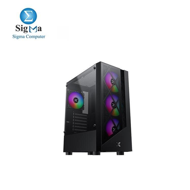 XIGMATEK DUKE ATX CASE - Black