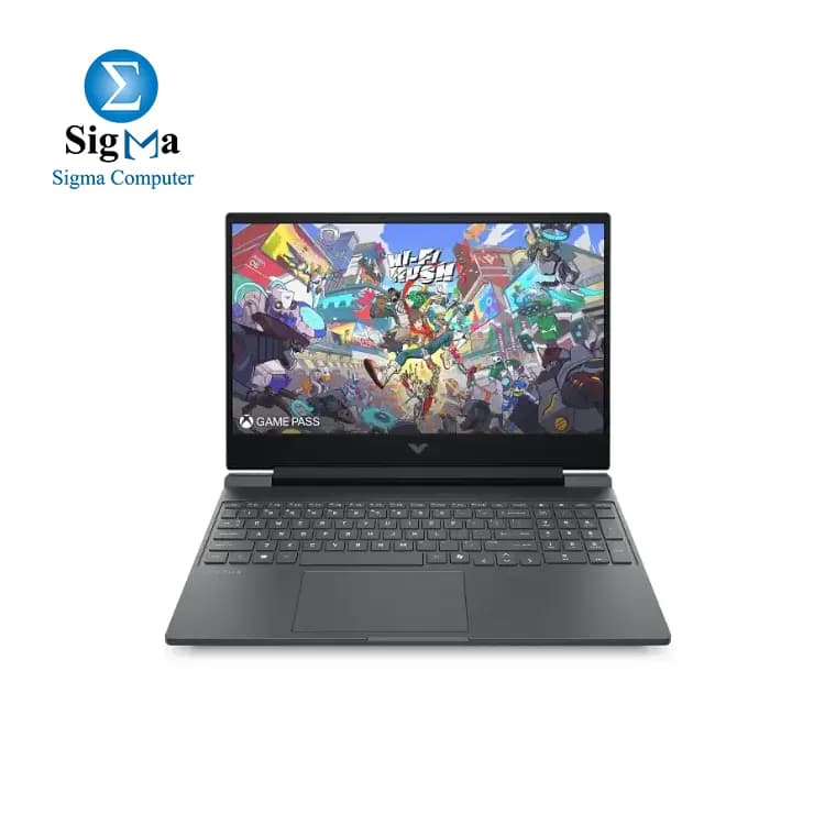 HP Victus 15-FA2317TX - Intel Core i7-13620H - NVIDIA GeForce RTX 4050 6GB - 16GB DDR4 3200MHZ - 512GB Gen4 NVMe -  15.6 Inch FHD 144Hz - DOS - Mica silver.