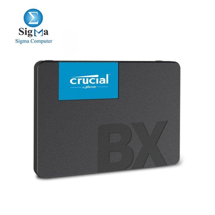 Crucial BX500 1TB 2.5 SATA SSD, 540/500 MB/s read/write, 360TBW endurance