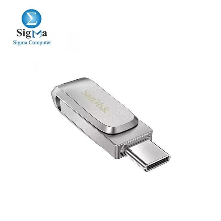 سانديسك SDDDC4-64G-G46 الترا دوال درايف لوكس فلاشة USB Type-C