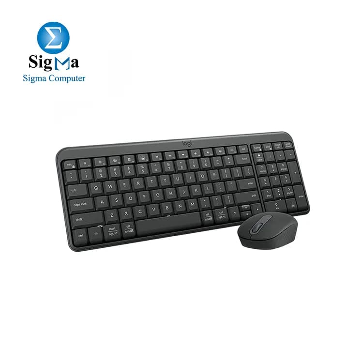 Logitech MK250 Keyboard And Mouse Wireless Combo - ARA (101) - 2.4GHZ - INTNL - BT-N - 920-013531 - Graphite