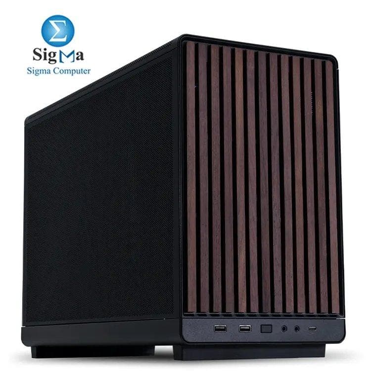 Lian Li A3-mATX-WD BLACK – Compact 26.3L case supporting M-ATX/ITX, 415mm GPU, 360mm radiators, ATX/SFX PSUs, and up to 10 fans