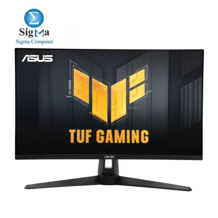 شاشة اسوس TUF Gaming VG279QM1A مقاس 27 بوصة Full HD، معدل تحديث 280Hz، زمن استجابة 1ms، لوحة Fast IPS، دعم HDR10، تقنية ELMB Sync، متوافقة مع FreeSync Premium و G-SYNC