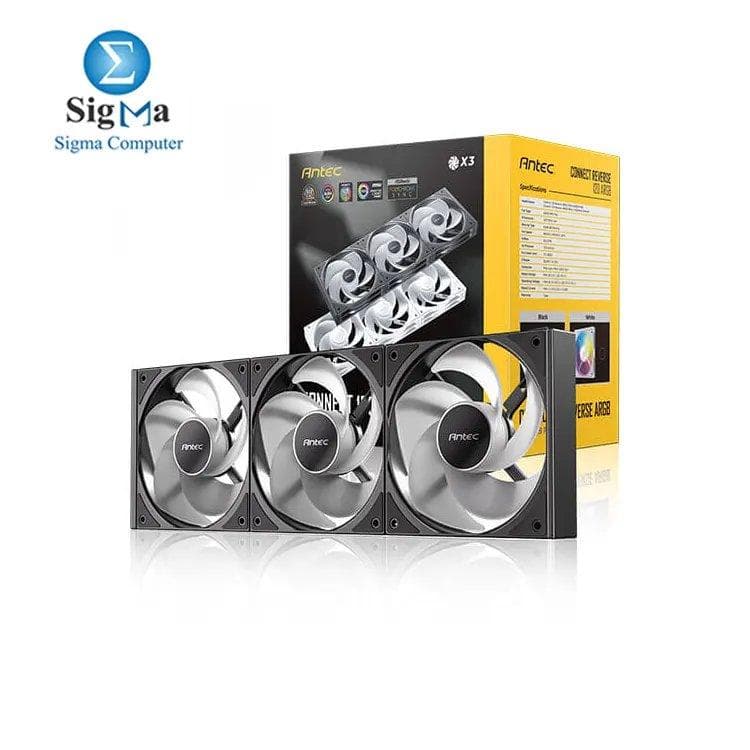 مروحة انتيك Connect 120 Reverse ARGB PWM