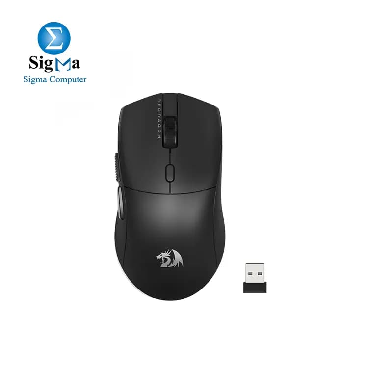 ماوس جيمنج لاسلكي ريدراجون M815 Pro بثلاثة أوضاع – دقة 26K DPI، فائق الخفة، قابل للبرمجة