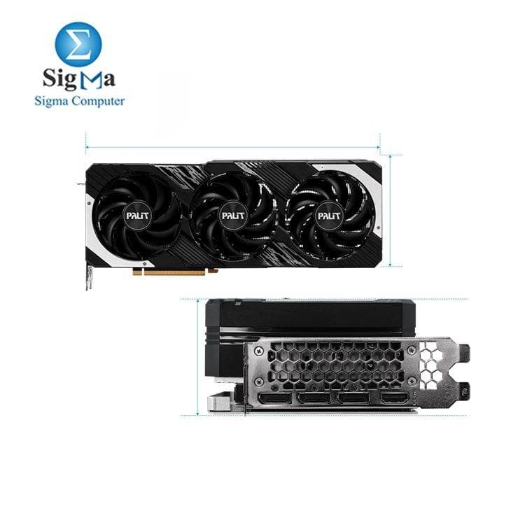 كرت شاشة PALIT GeForce RTX™ 4080 GamingPro