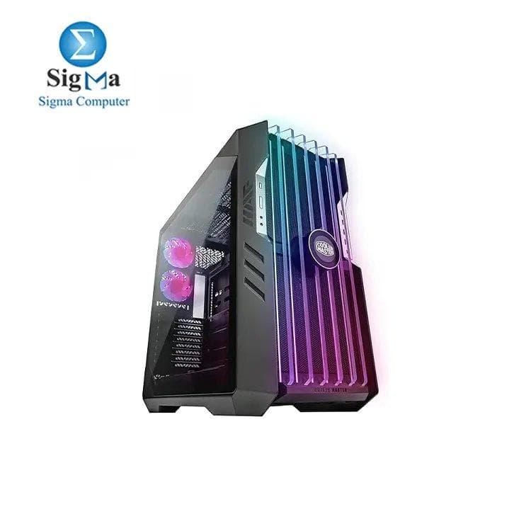 Cooler Master HAF 700 EVO E-ATX High Airflow PC Case, IRIS Customizable LCD .Breathable TG Front Panel, 200mm Sickleflow Fans, 1 x USB 3.2 gen 2 Type C, 4 x USB 3.2 gen 1 (3.0) (H700E-IGNN-S00)