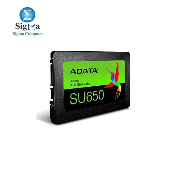 هارد SSD Adata Ultimate SU650 سعة 120GB بتقنية 3D NAND
