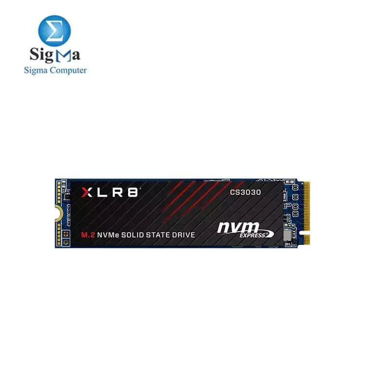بي ان واي هارد داخلي XLR8 CS3030 250GB M.2 PCIe NVMe Gen3 x4 (SSD)، سرعة قراءة تصل إلى 3,500 - M280CS3030-250-RB