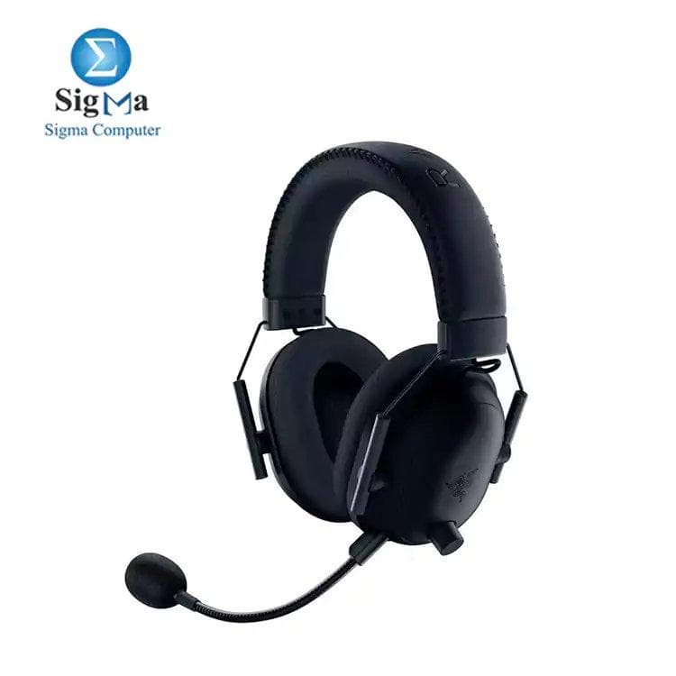 سماعة ريزر BlackShark V2 Pro لاسلكية جيمنج بصوت محيطي THX 7.1 - تعريفات 50mm - مايك قابل للفصل - لون أسود