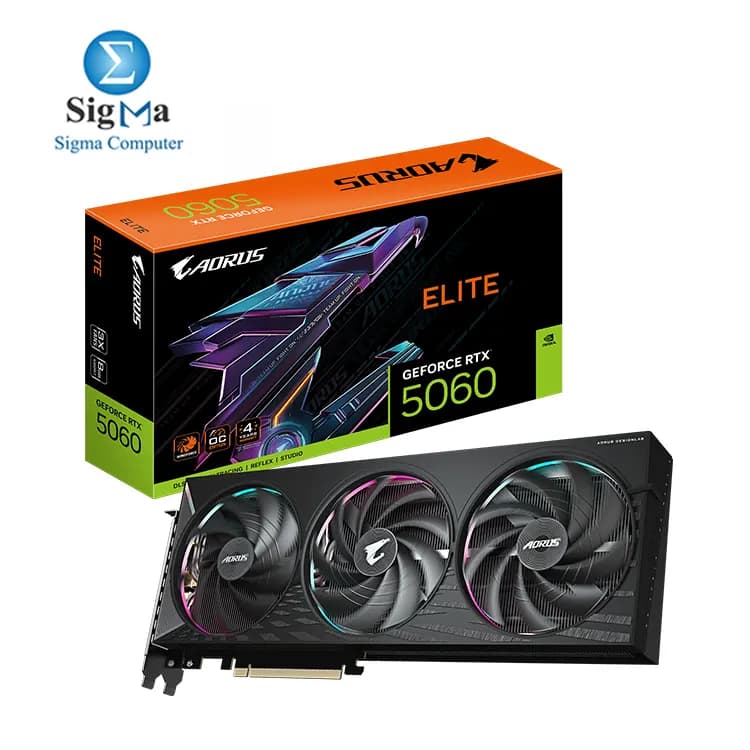 Gigabyte AORUS GeForce RTX 5060 ELITE 8G