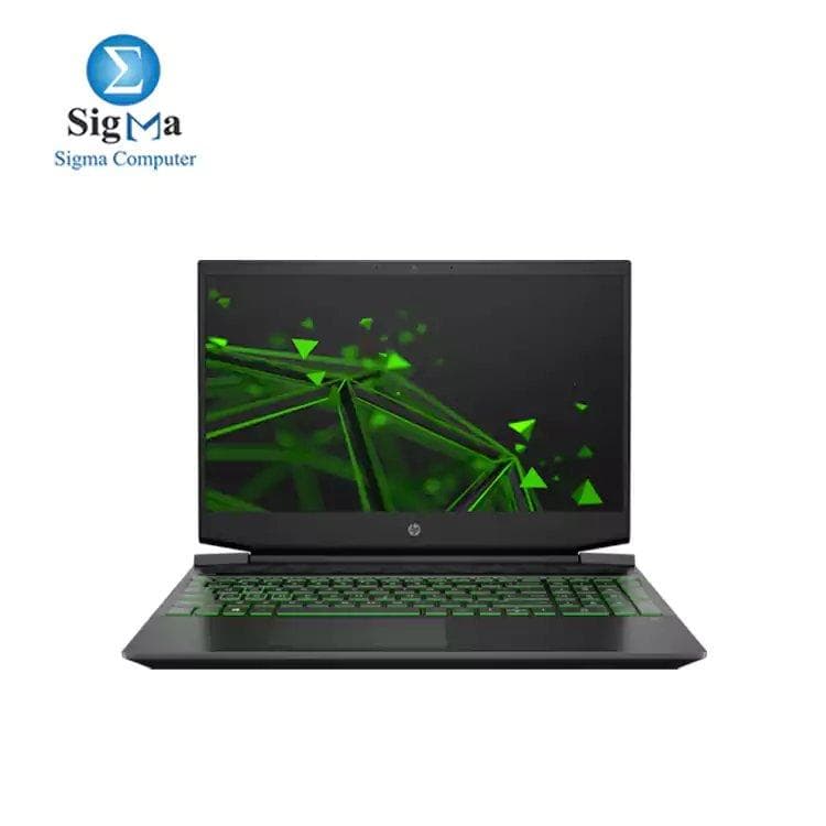 لابتوب جيمنج HP Pavilion 15-dk2022nia، معالج Core i7-11370H، رام 16GB، هارد 512 SSD+1 TB HDD، شاشة 15.6 FHD 144 Hz، كرت شاشة RTX 3050 4GB