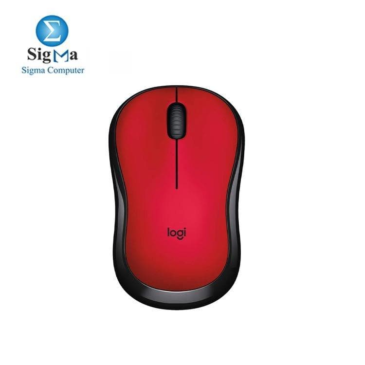 ماوس لوجيتك M220 لاسلكي صامت أحمر - EMEA-910-004880