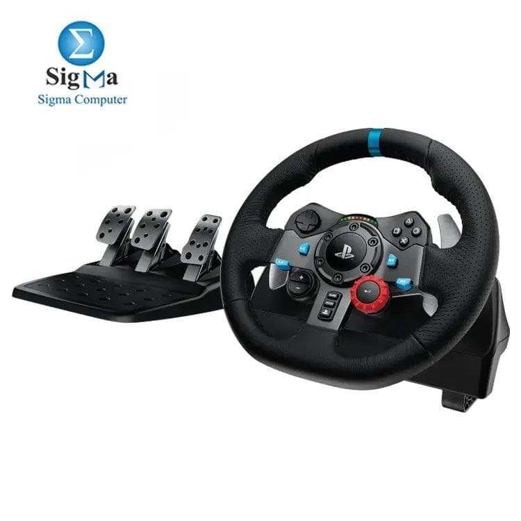 Logitech G29 Driving Force Racing Wheel and Floor Pedals - Black