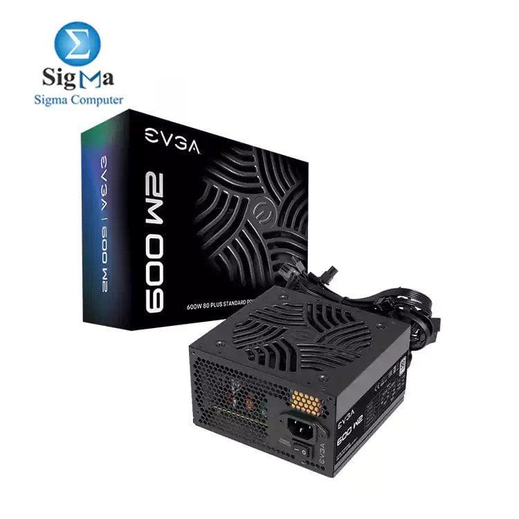 مزود طاقة EVGA 600 W2, 80+ 600W 100-W2-0600-K2