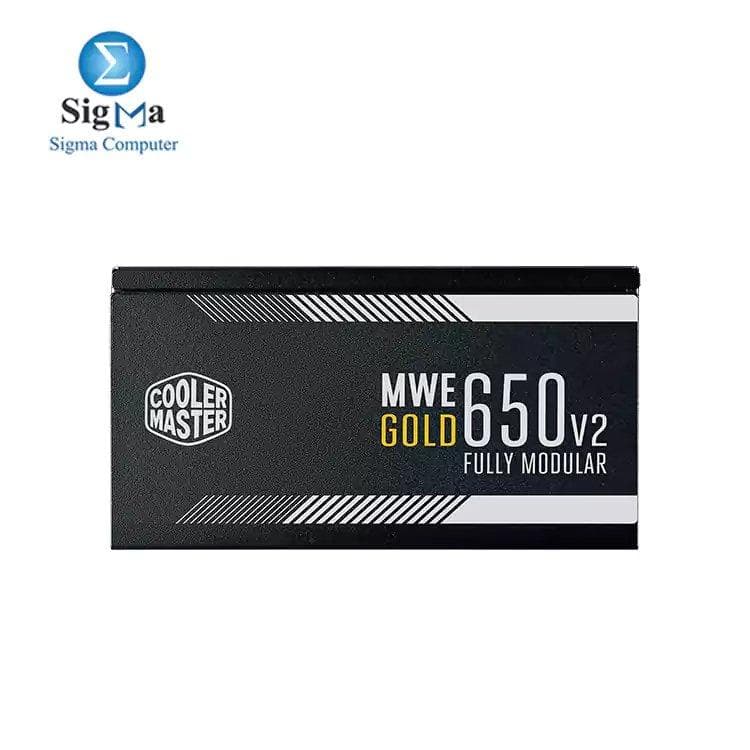 كولر ماستر MWE 650W - V2 FULL MODULAR 80 PLUS GOLD باور سبلاي