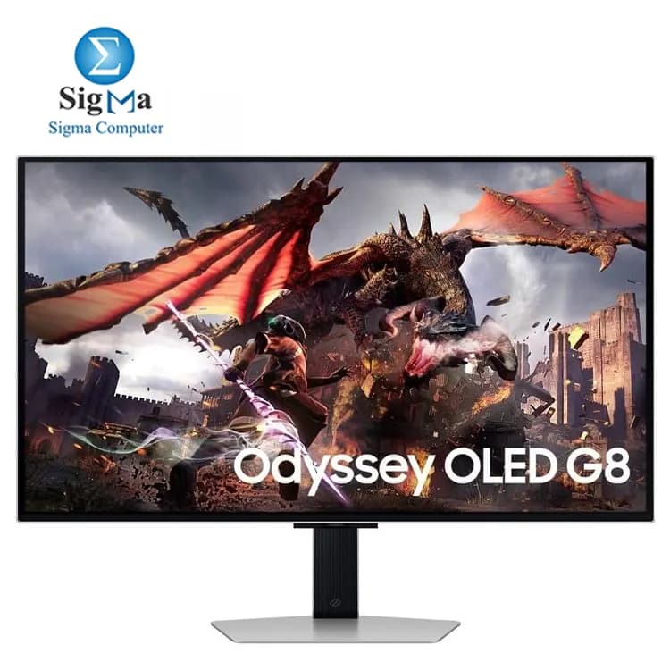 شاشة سامسونج 32 بوصة G80SD جيمنج UHD OLED، 240Hz