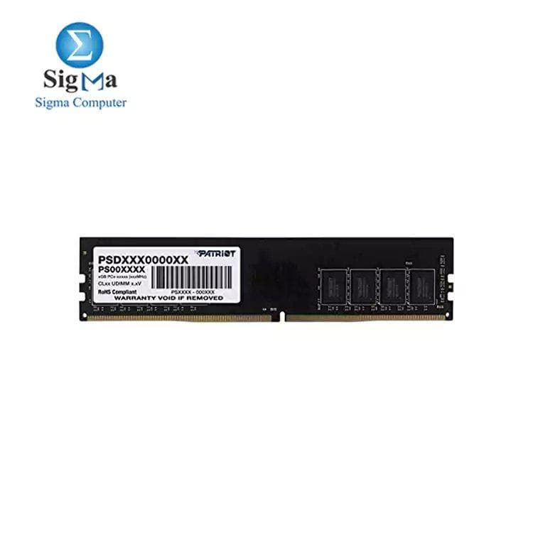 رام Patriot Signature 16GB DDR4 2666MHz PC4-21300 CL19 (PSD416G26662)