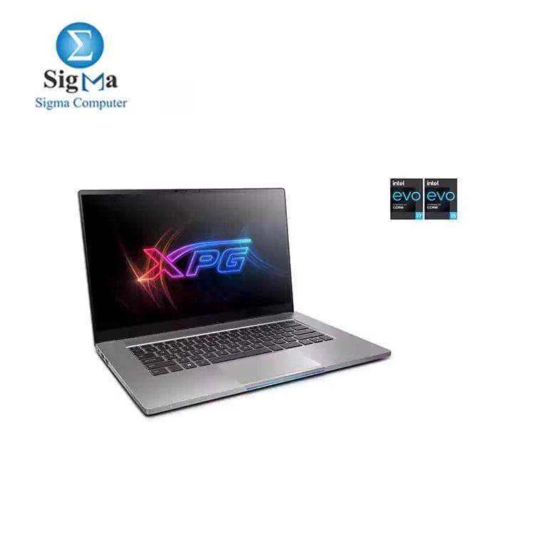 XPG XENIA Xe GAMING LIFESTYLE ULTRABOOK Intel EVO Core i5-1135G7 - 8GB LPDDR4x-4266MHz - S50 LITE 1TB PCIe Gen 4x4 NVMe - 15.6 Touch screen with Corning Full HD IPS - win10