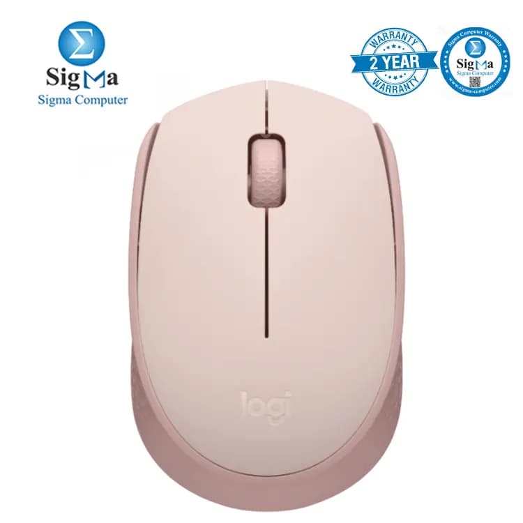 Logitech M171 Wireless Mouse – Rose