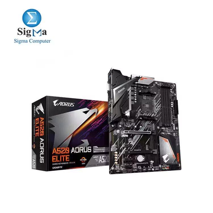 جيجابايت A520 AMD AORUS ELITE (rev. 1.0)